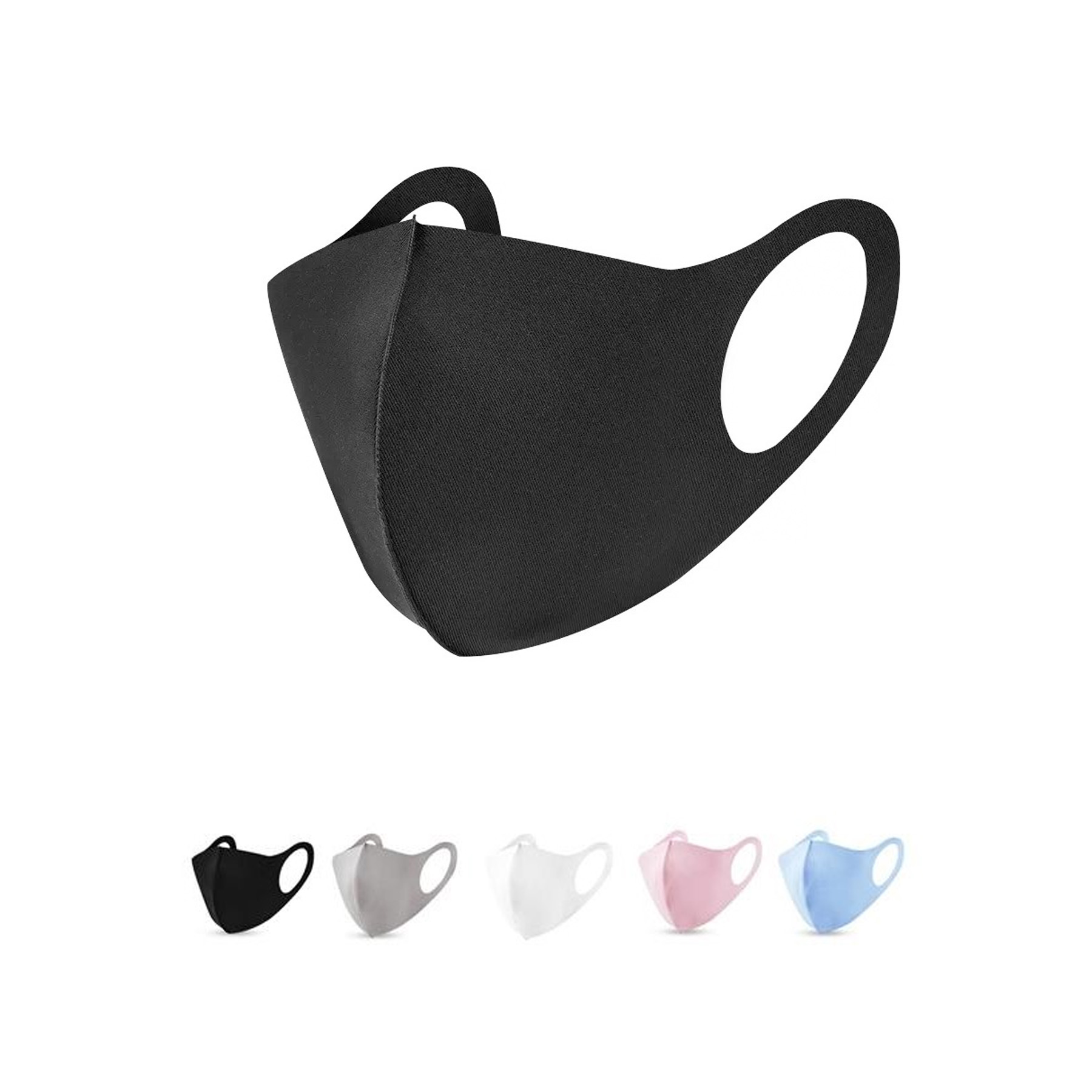 Unisex Basic Style Reusable Washable Facial Covering Masks 1