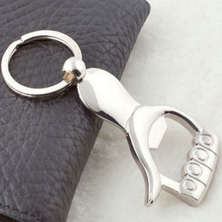 Hand Shaped Bottle Opener Key Chain 2
