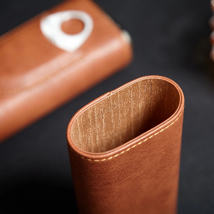 Gifts For Men Customizable Leatherette Cigar Case 2