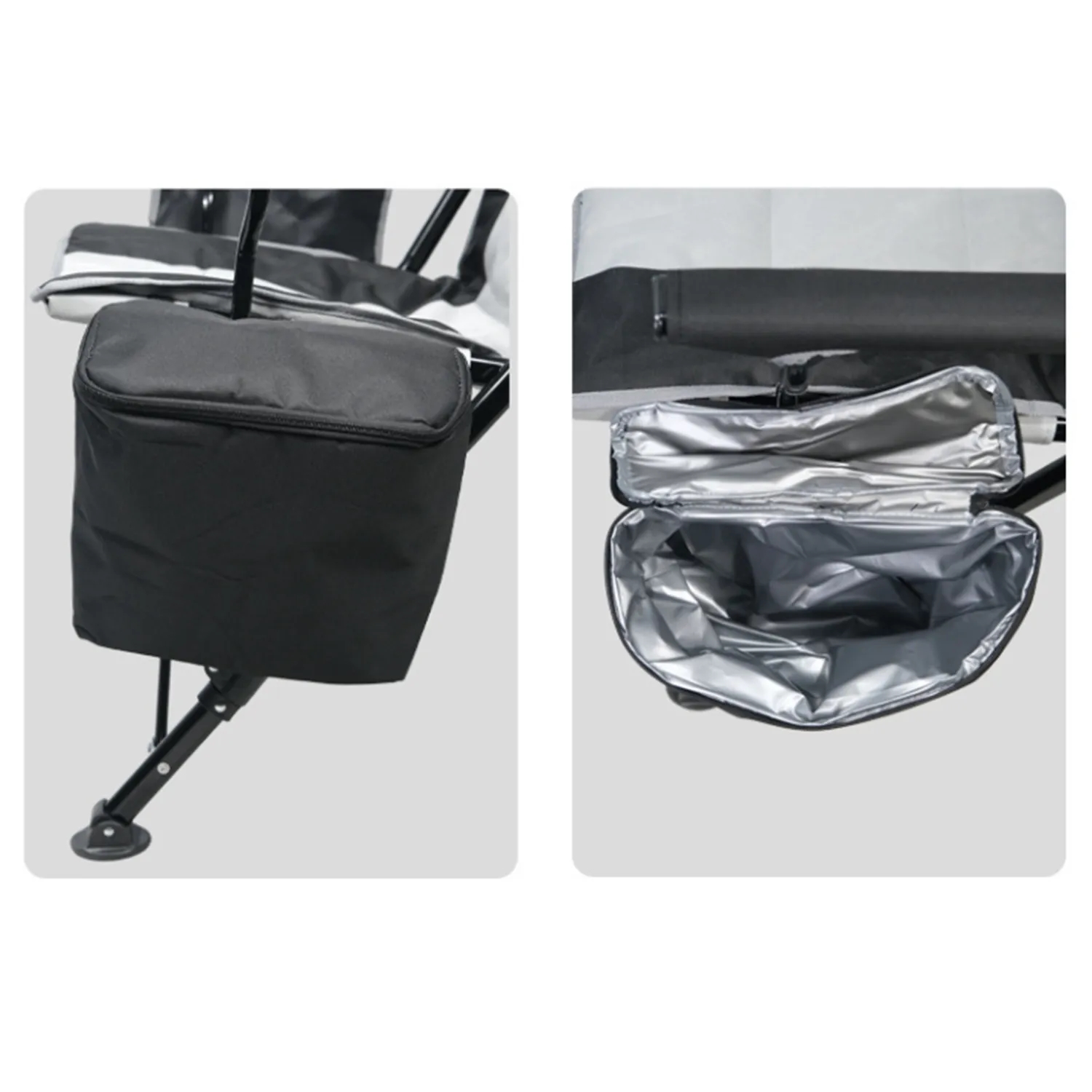 Adjustable Relaxation Deluxe Reclining Camping Chair 8