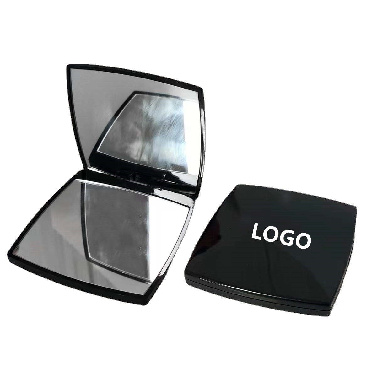 Square Folded Compact Travel Makeup Magnifying Mirror 4
