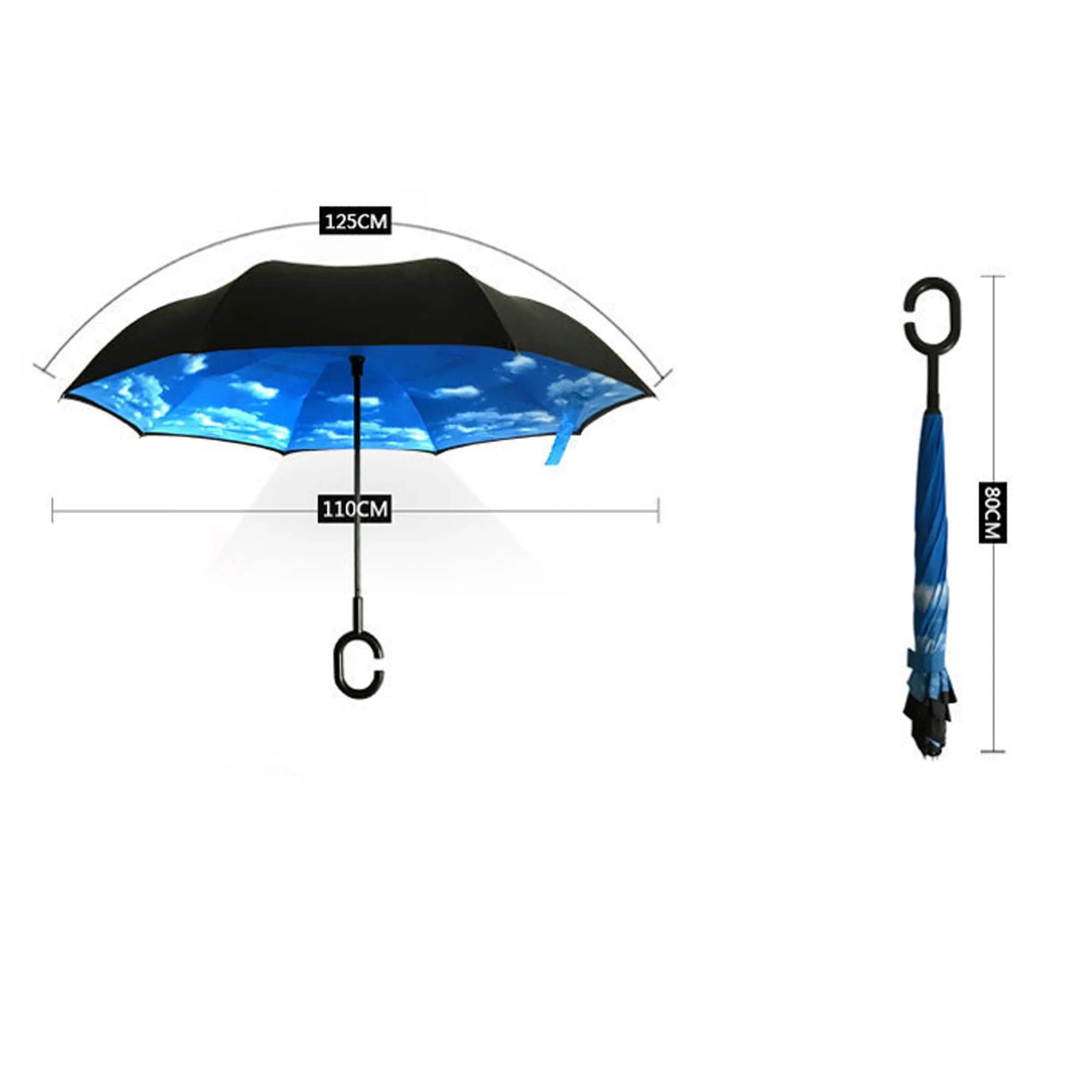 Double Layer Reverse Umbrella 4