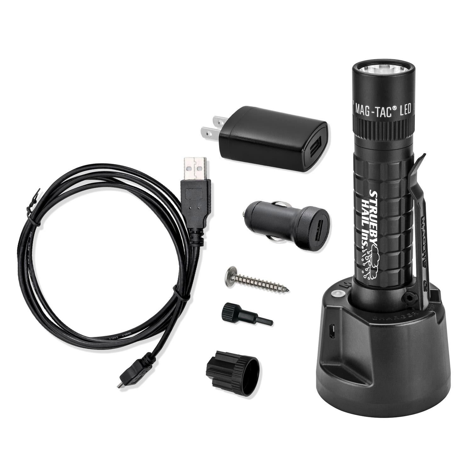 Maglite Magtac LED Rechargeable Flashlight System Plain Bezel 3