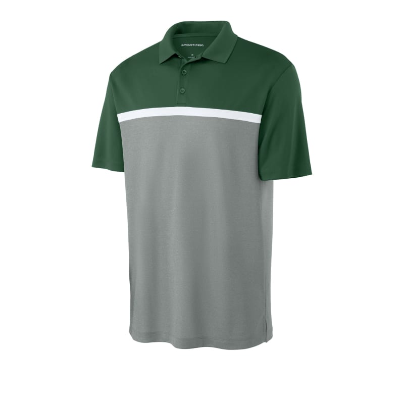 Sport-Tek UV Micropique Colorblock Polo 14