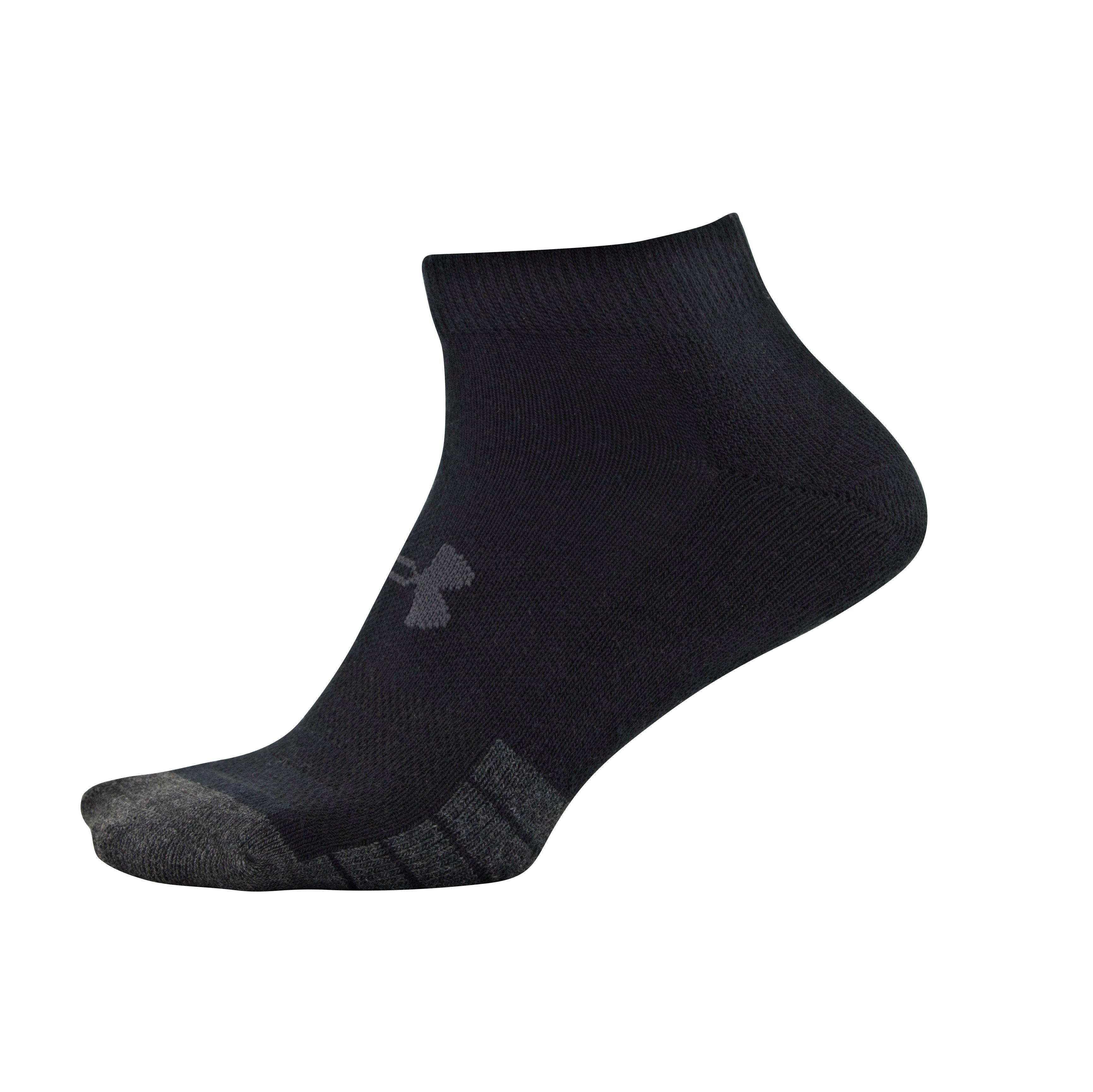 UA Performance Tech Unisex Low Cut Socks 6-Pack 6