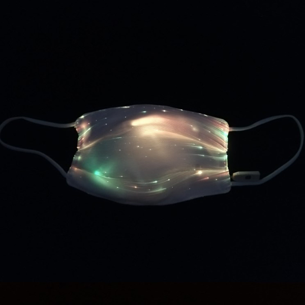 Party Rave led mouth fabric luminous masks 8