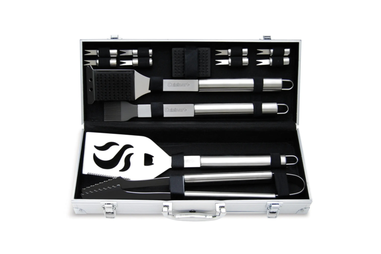 Cuisinart Deluxe 14-Piece Stainless Steel Grill Set 1