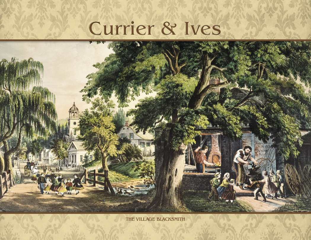 Good Value™ Currier & Ives - Stapled Calendar 49