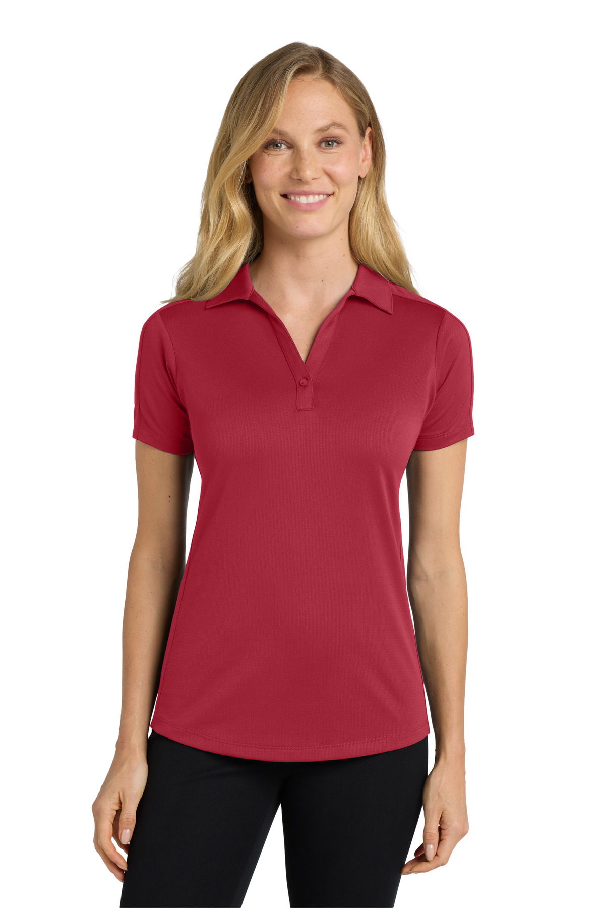 Port Authority Women's Diamond Jacquard Polo. L569 53