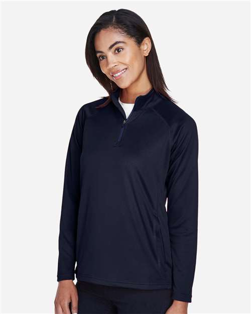 Women's Stretch Tech-Shell® Compass Quarter-Zip Pullover - DG440W 13