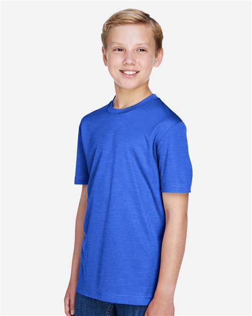 Youth Sonic Heather Performance T-Shirt - TT11HY 60