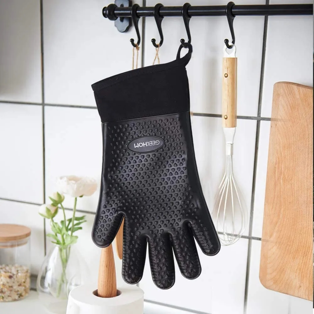 Kitchen Silicone Oven Mitts 6
