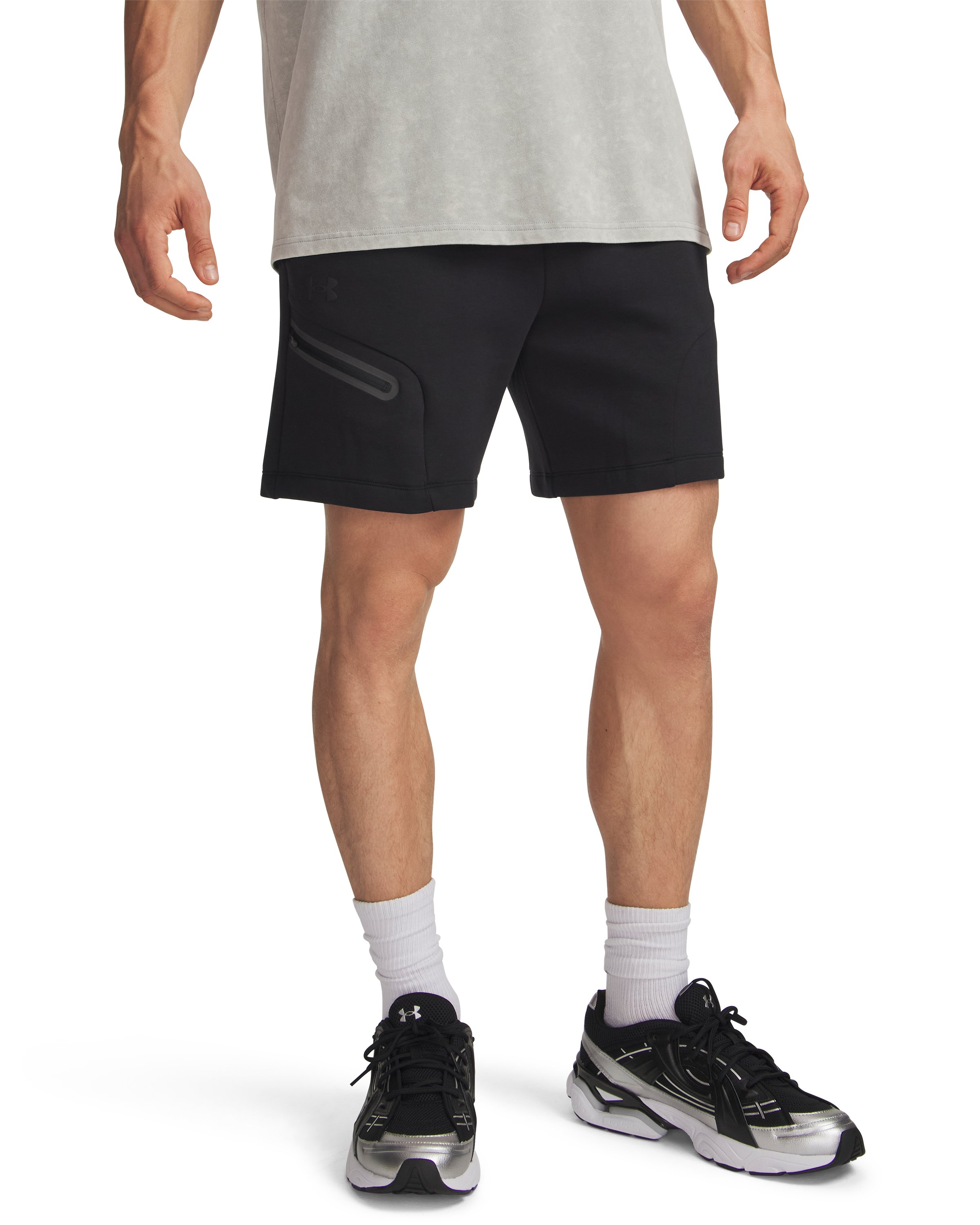 UA Unstoppable Fleece Men's 7 Shorts 3