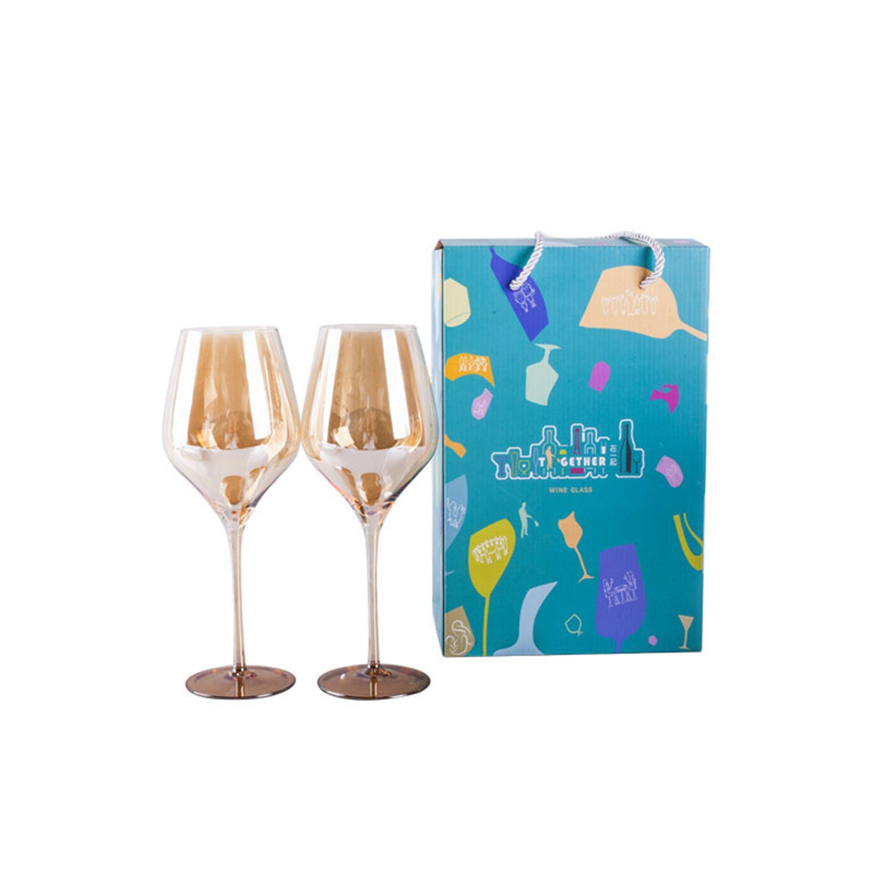 20 oz Lead-Free Crystal Wine Glass 6