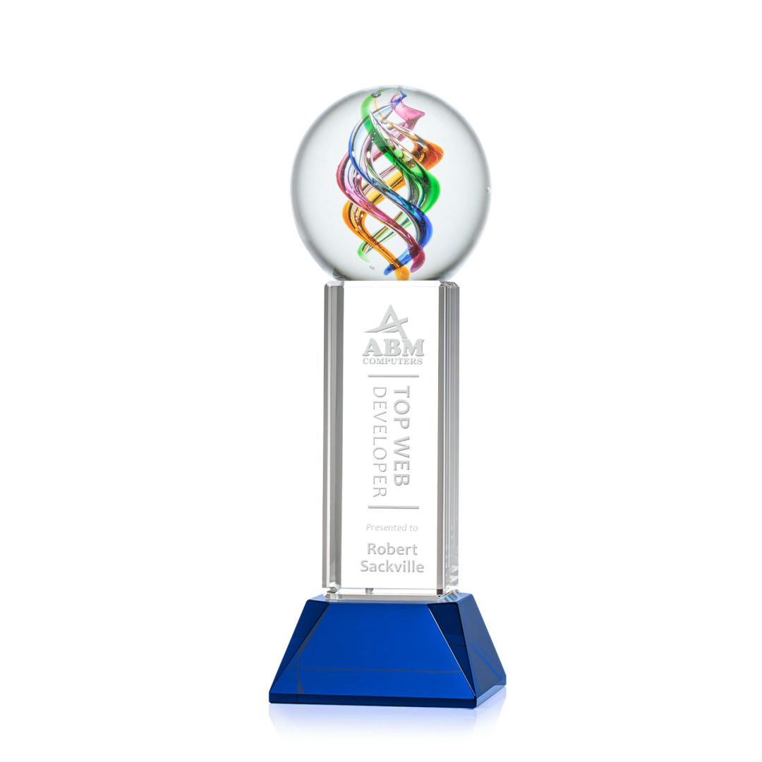 Galileo Award on Stowe Base - Blue 11