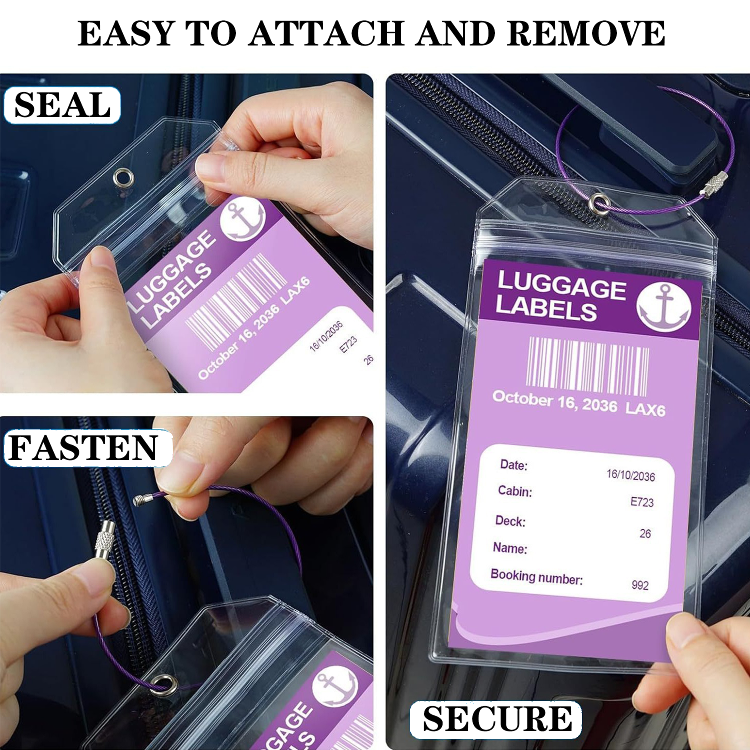 Carnival Cruise Luggage W/ Boarding Tags 4