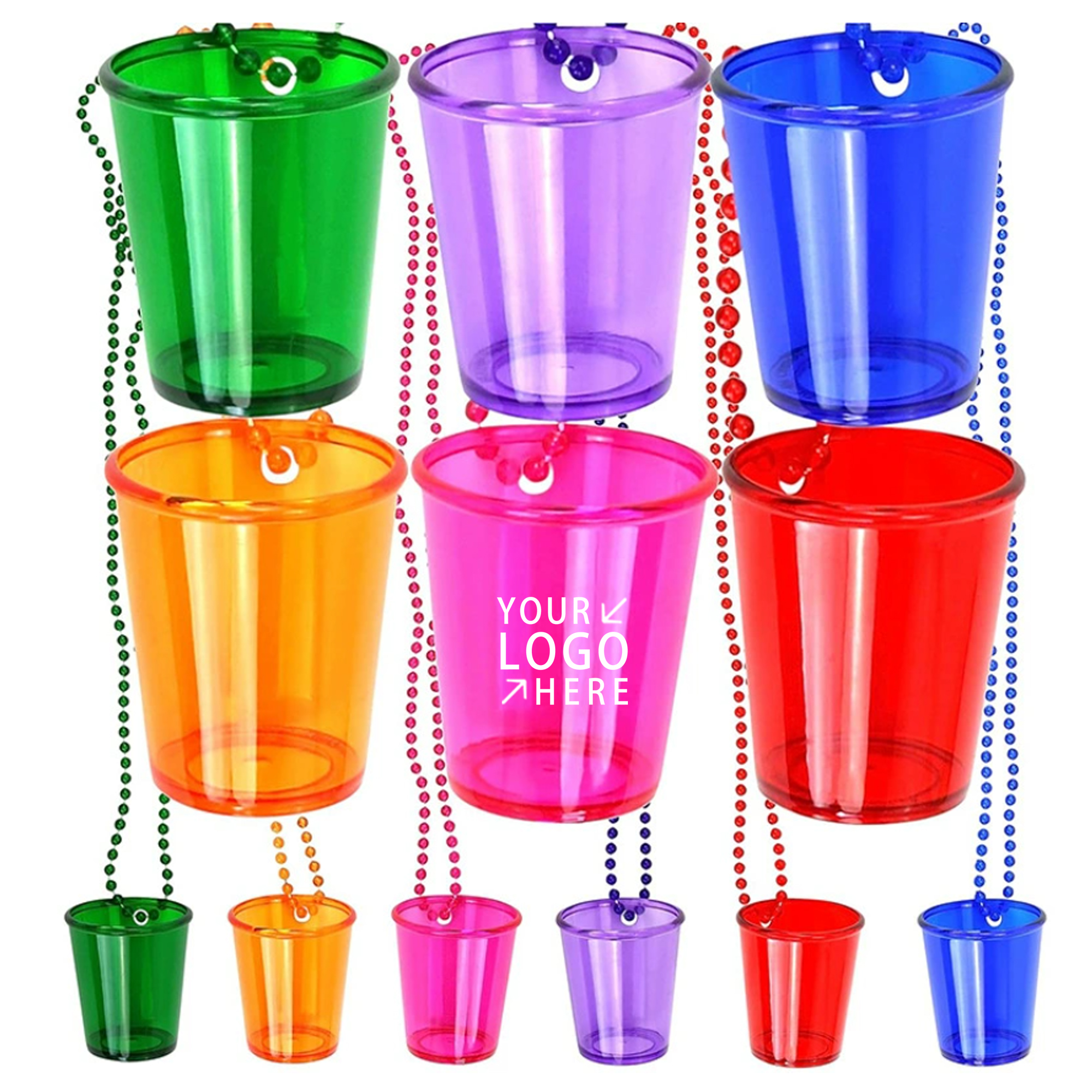 Plastic Necklace Shot Cup 2