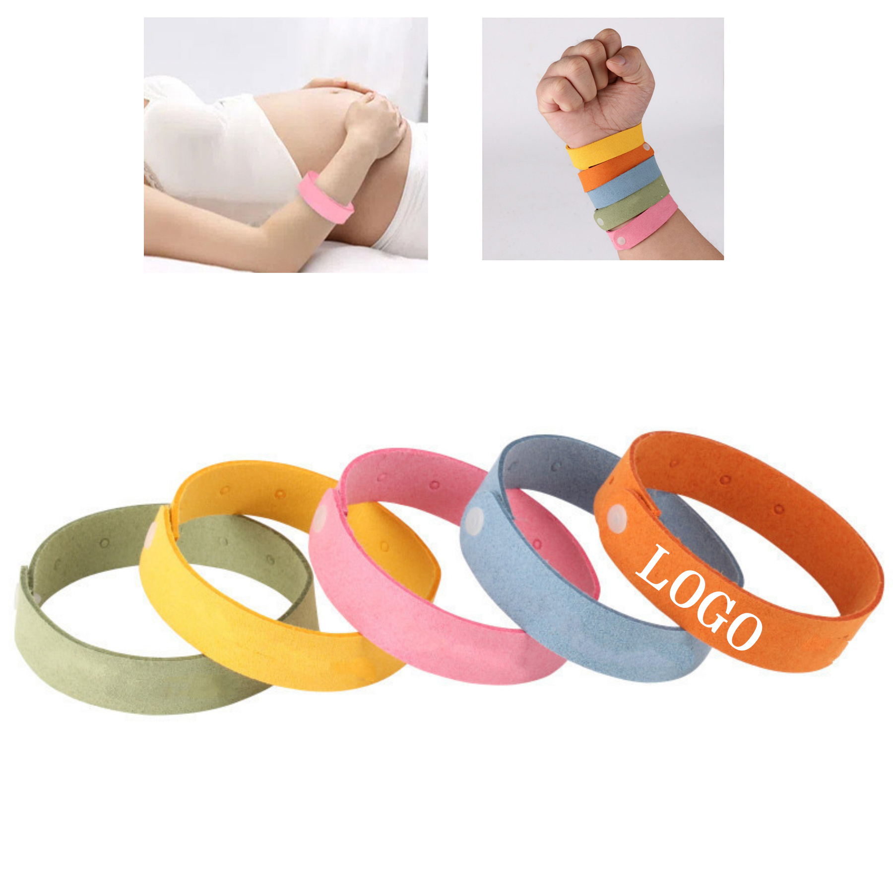 Mosquito Repellent Microfiber Bracelet 2