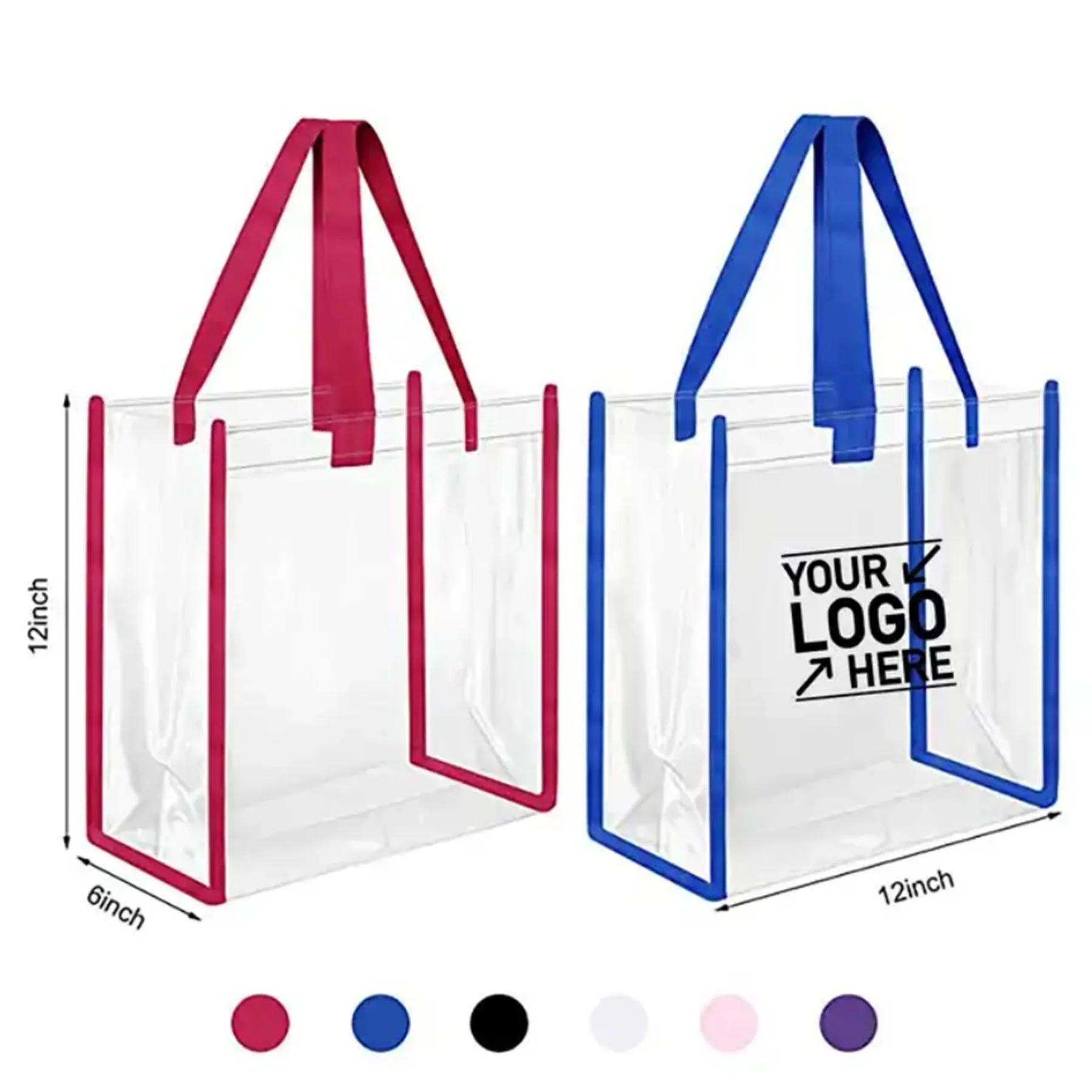 Clear Stadium Tote Bag 3
