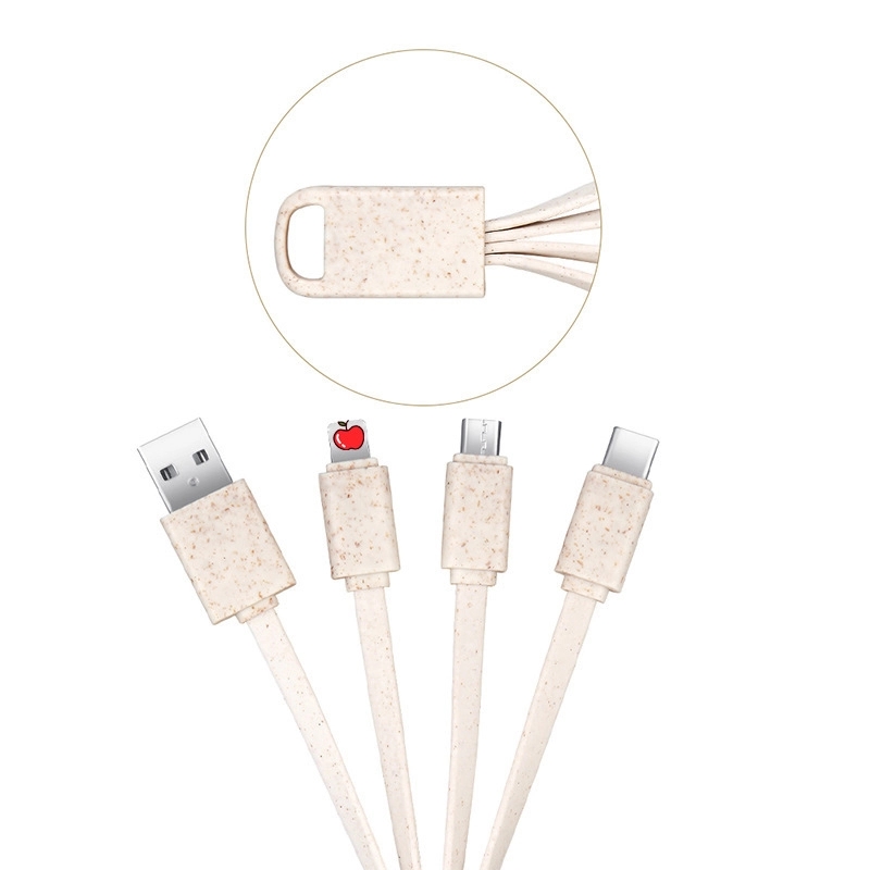 Bio-degradable 4 In 1 Charging Cable 3