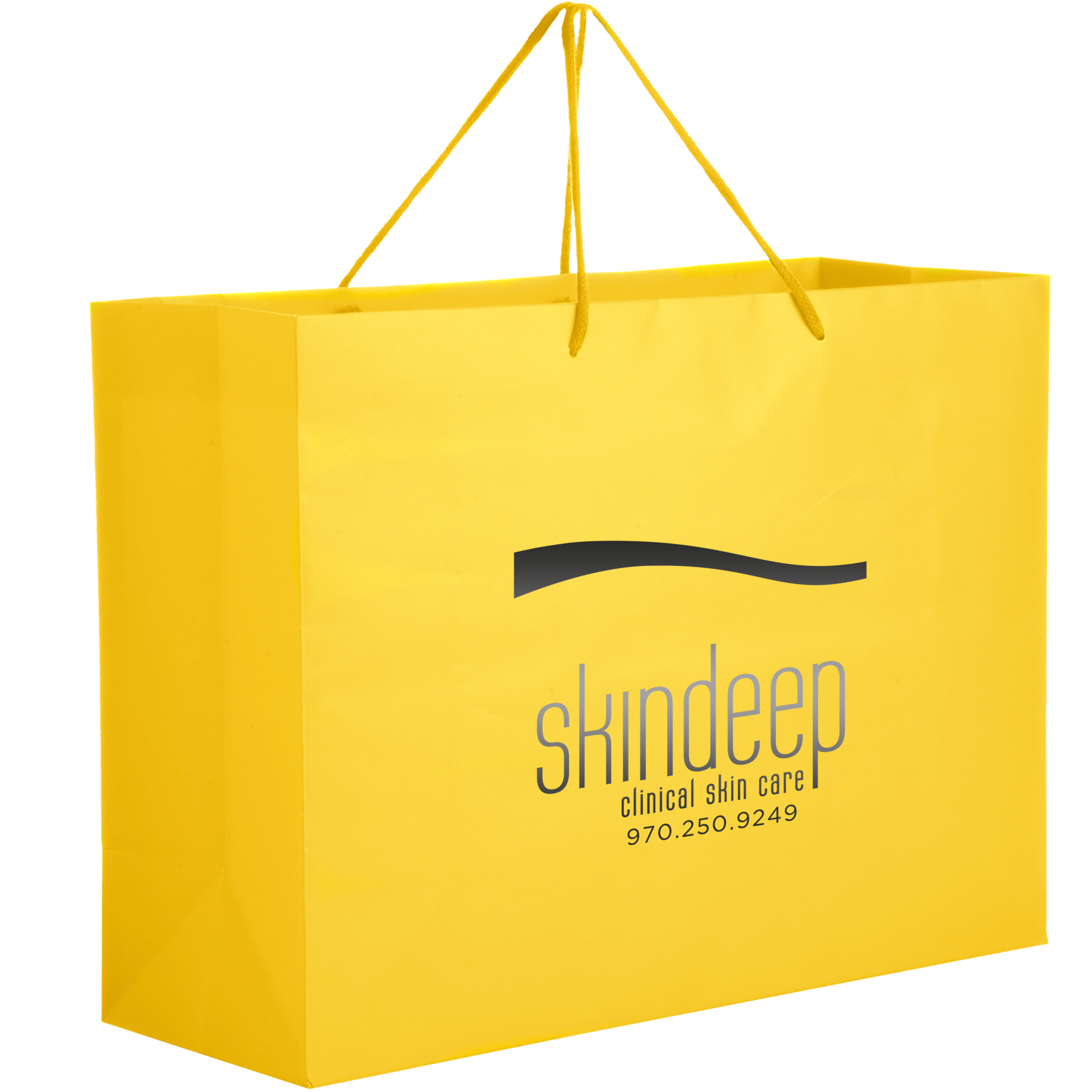 Matte Laminated Euro Tote Bags - Foil Stamped 3