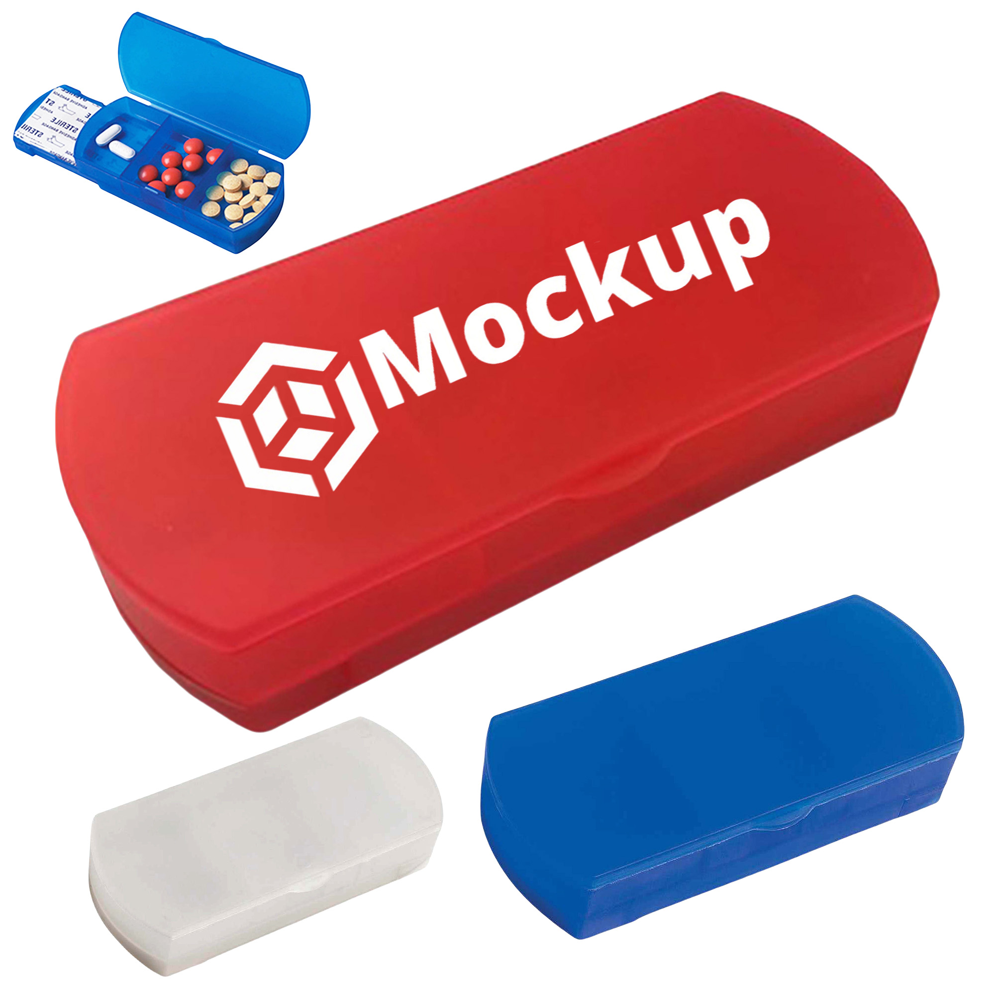 2 In 1 Bandage Pill Travel Container 2