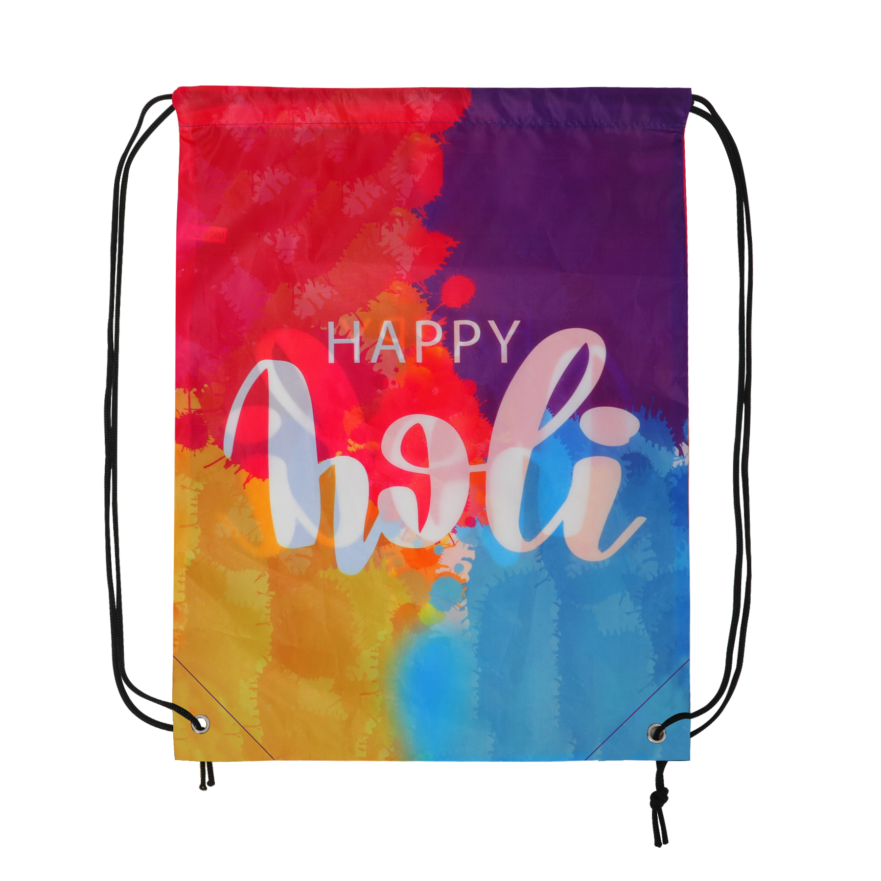 14" x 17" Dye-Sublimated Drawstring Backpack 15