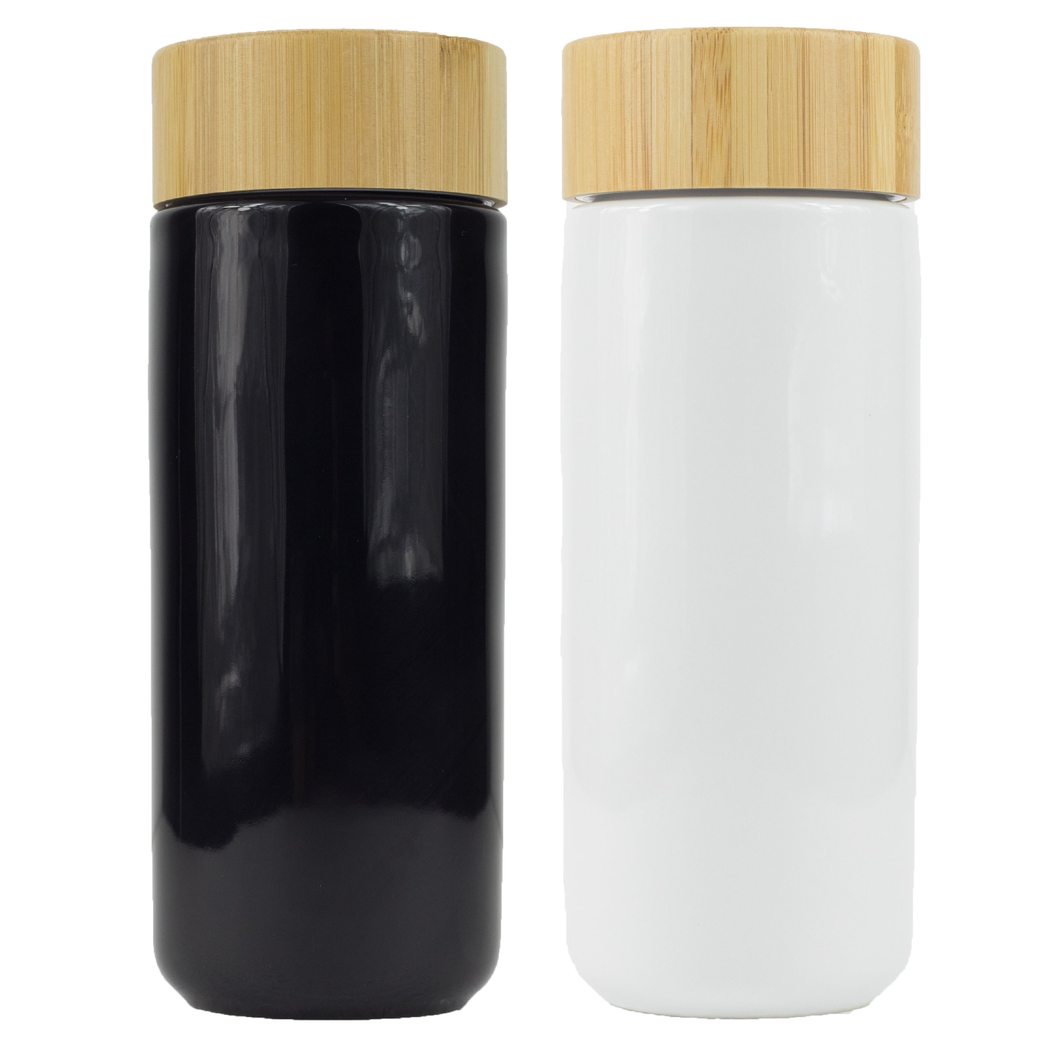 Oceanside 10 Oz. Ceramic Tumbler w/Bamboo Lid 3