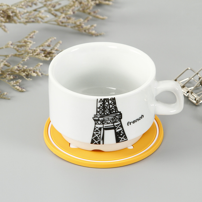 PVC Soft Rubber Cup Coaster 5