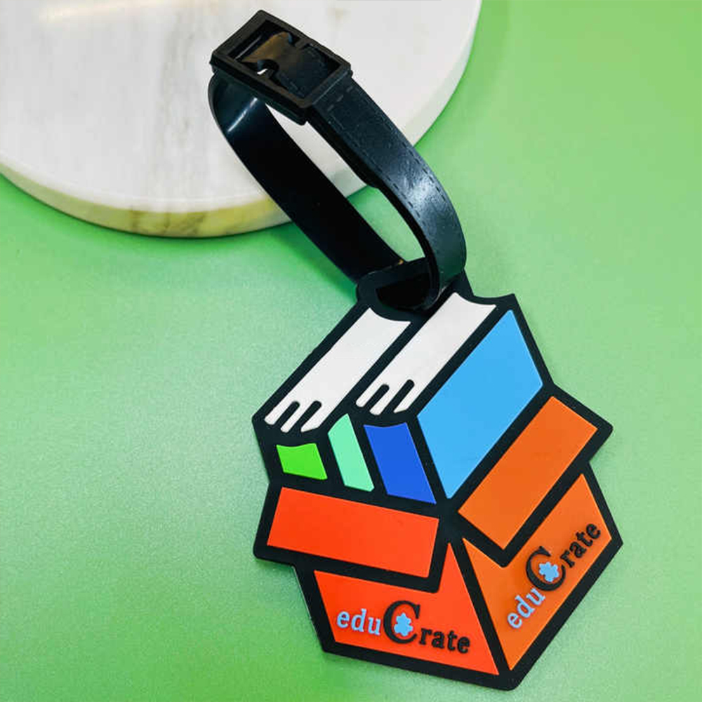 Full Custom PVC Luggage Tag - 3D 6
