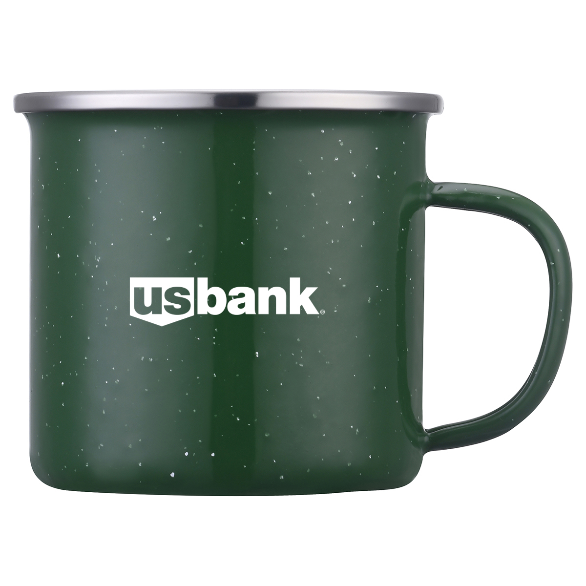 Imari 16oz Speckled Enamel Mug with Stainless Steel Rim 9