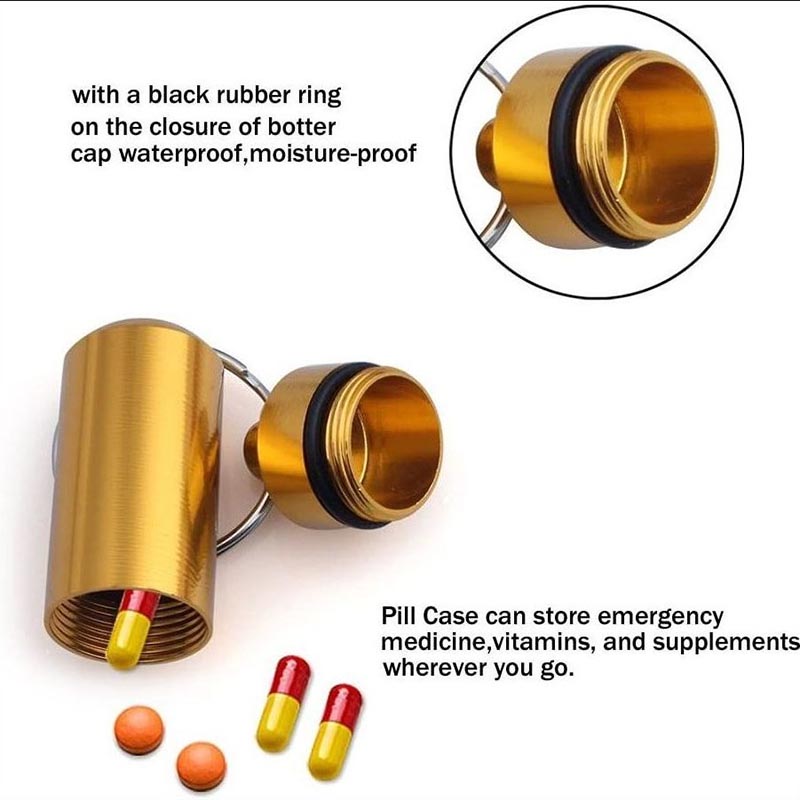Pill Box Key Tag 4