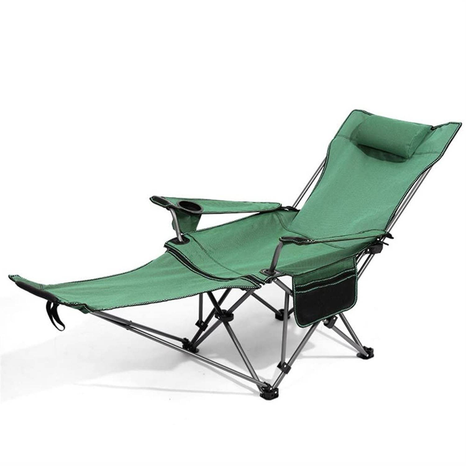 Foldable Camping Chair W/ Footrest 3