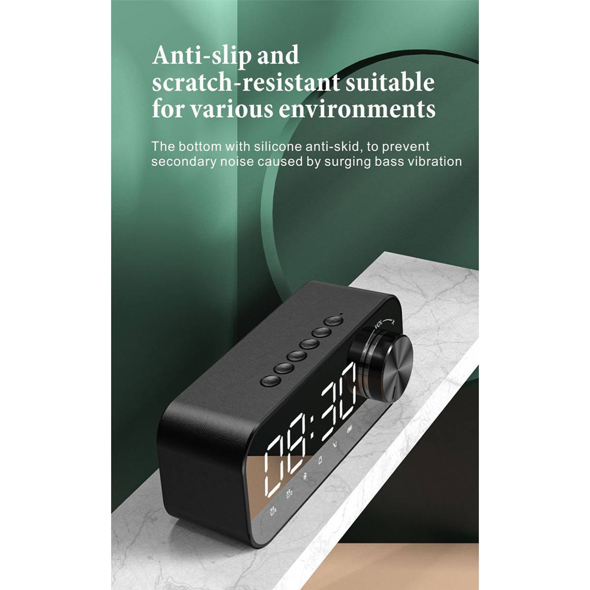 Alarm Clock Bluetooth Speaker 1