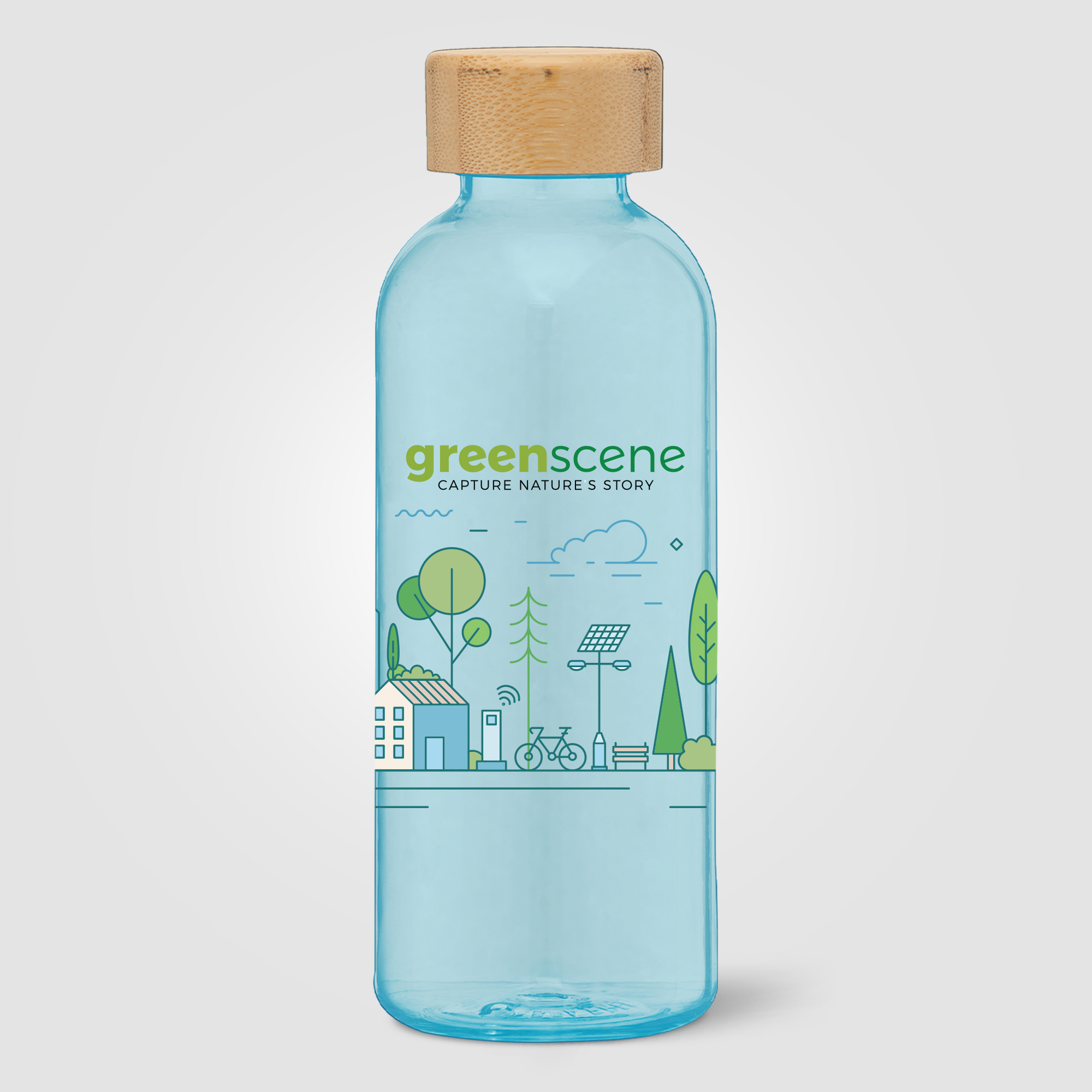 Strom rPET FSC®️ Bamboo Lid Water Bottle – 22 oz. 17