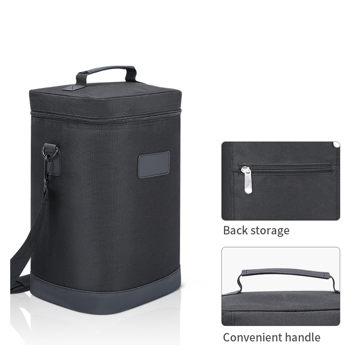 Insulated Oxford Wine Bottle Bag 2