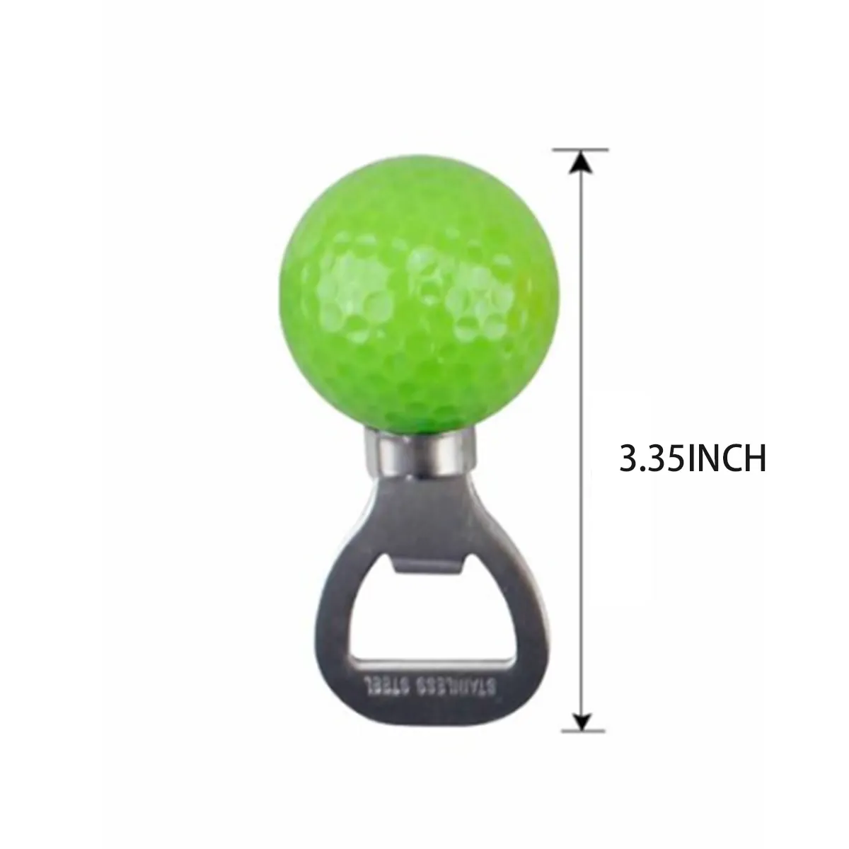 Portable Colourful Golf Ball Shaped Beer Bottle Opener 3