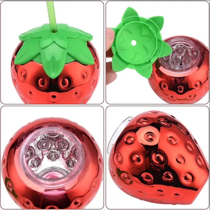 17Oz Strawberry Disco Ball Cups 3