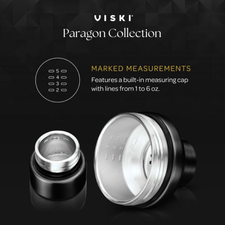 Viski® Paragon Stainless Steel Cocktail Shaker 10