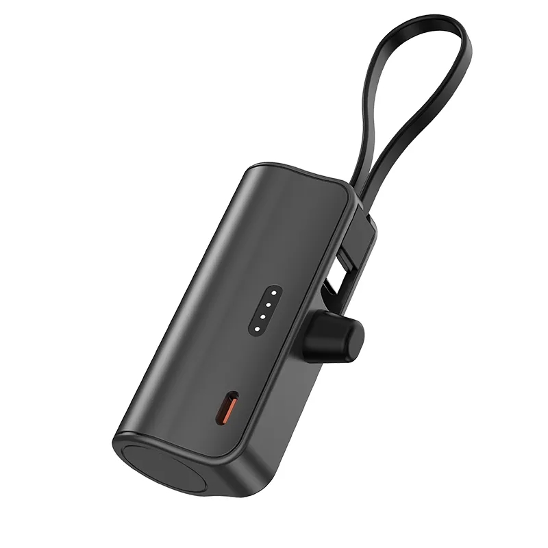 5000mAh Power Bank with Built-in Type-C Cable 2