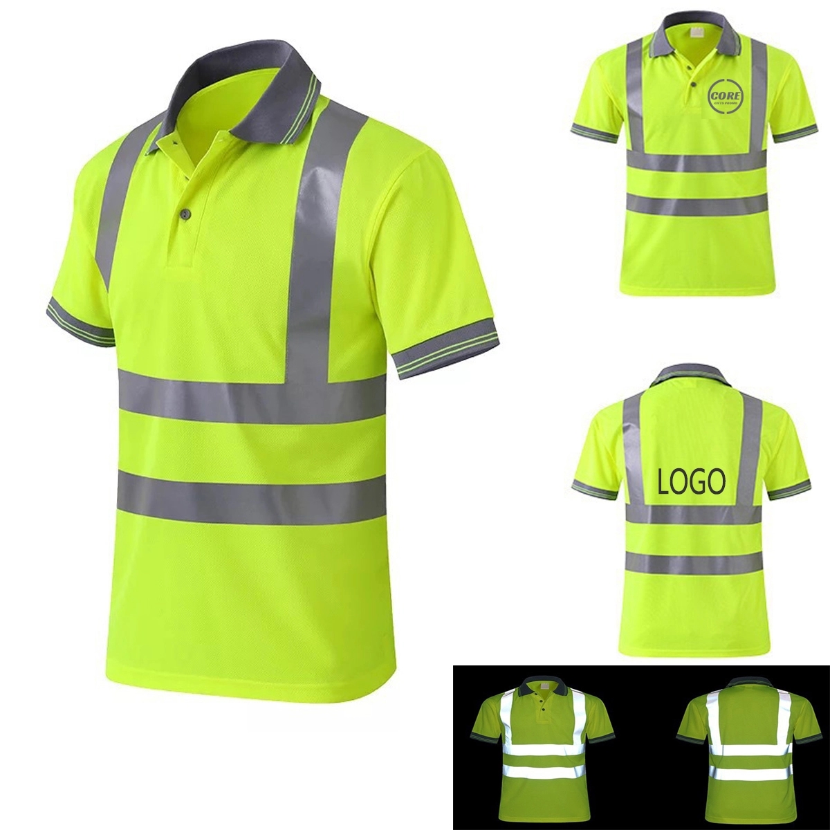 Reflective Safety T-Shirt 1