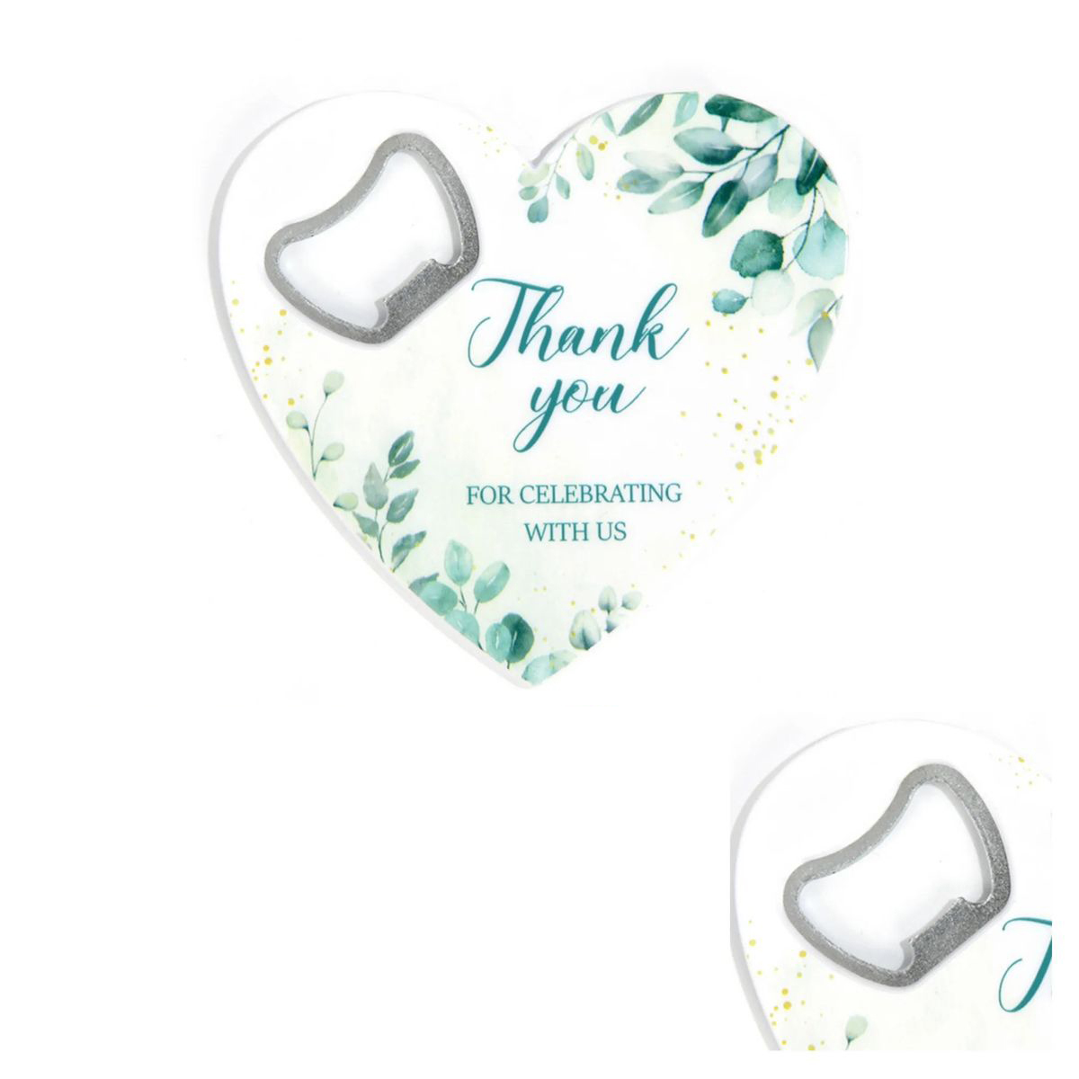 Rust Resistant Heart Shaped Bottle Opener 3