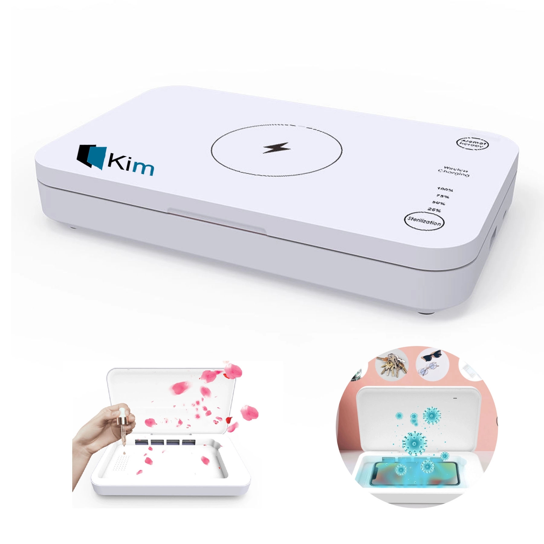 Multifunctional Ultraviolet Disinfection Wireless Charging B 4