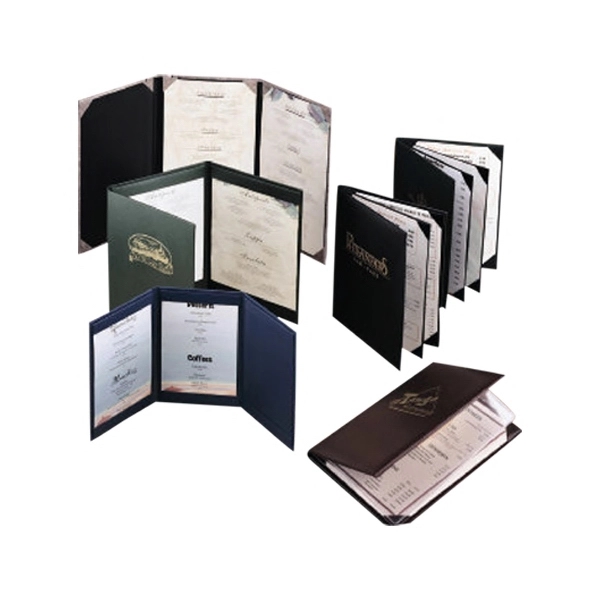Menu Cover - Three Fold 14" x 8-1/2" 1
