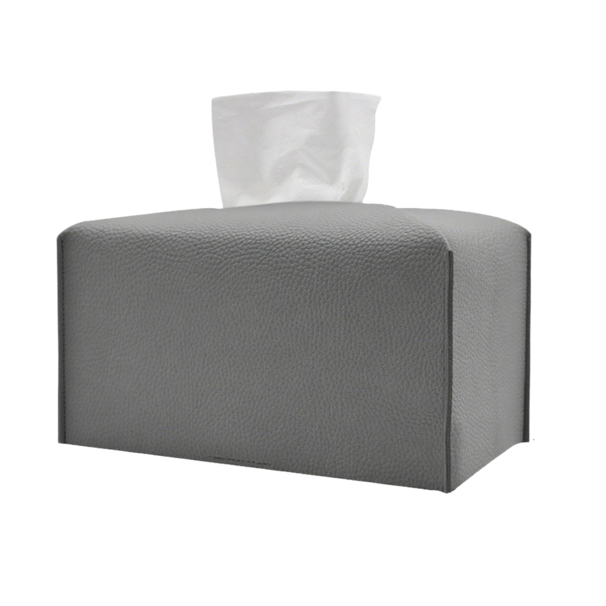 PU Tissue Box Cover 9.44" Length x 4.92" Width x 4.92" Height 4