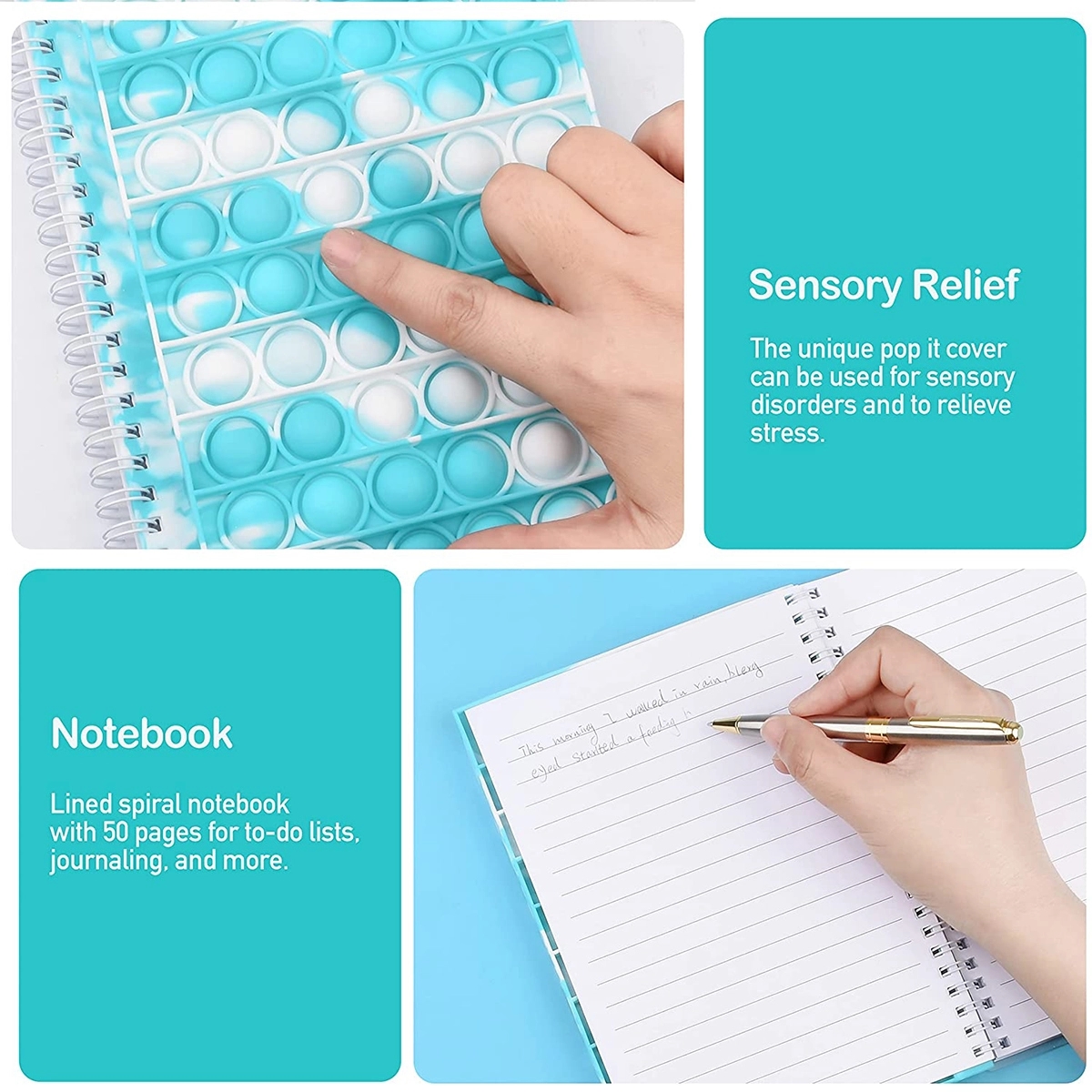 Bubble Fidget Notebook And Toys 4