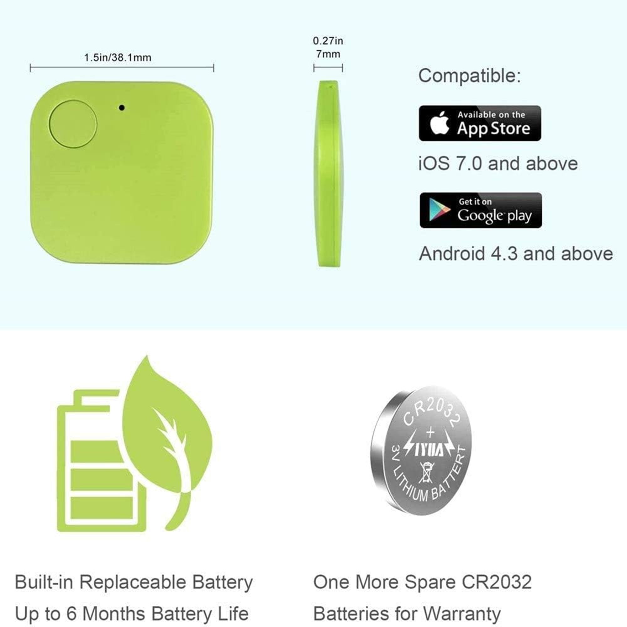 Bluetooth Tracker Compatible With iOS Or Android 5