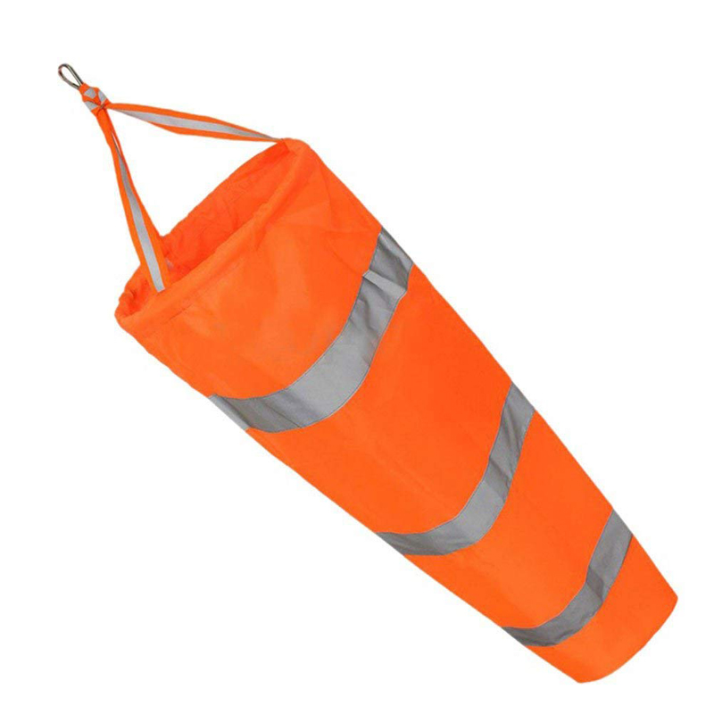 Airport Windsock with Reflective Belts 3