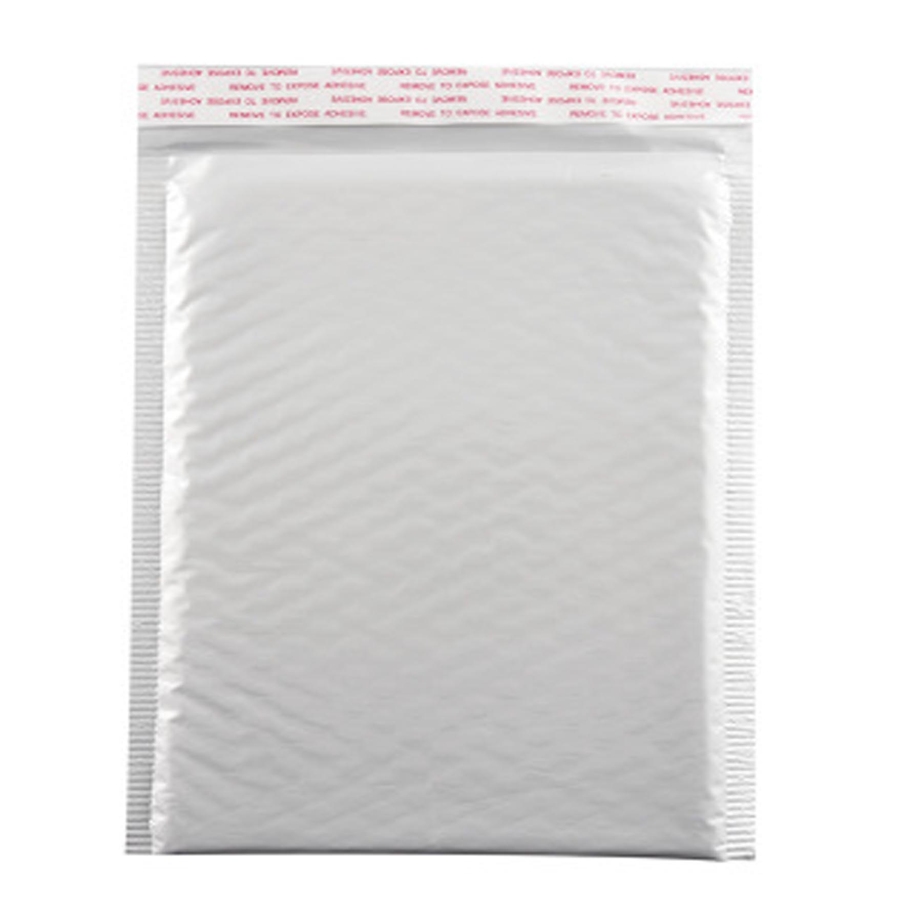 Custom White Poly Bubble Mailer 2