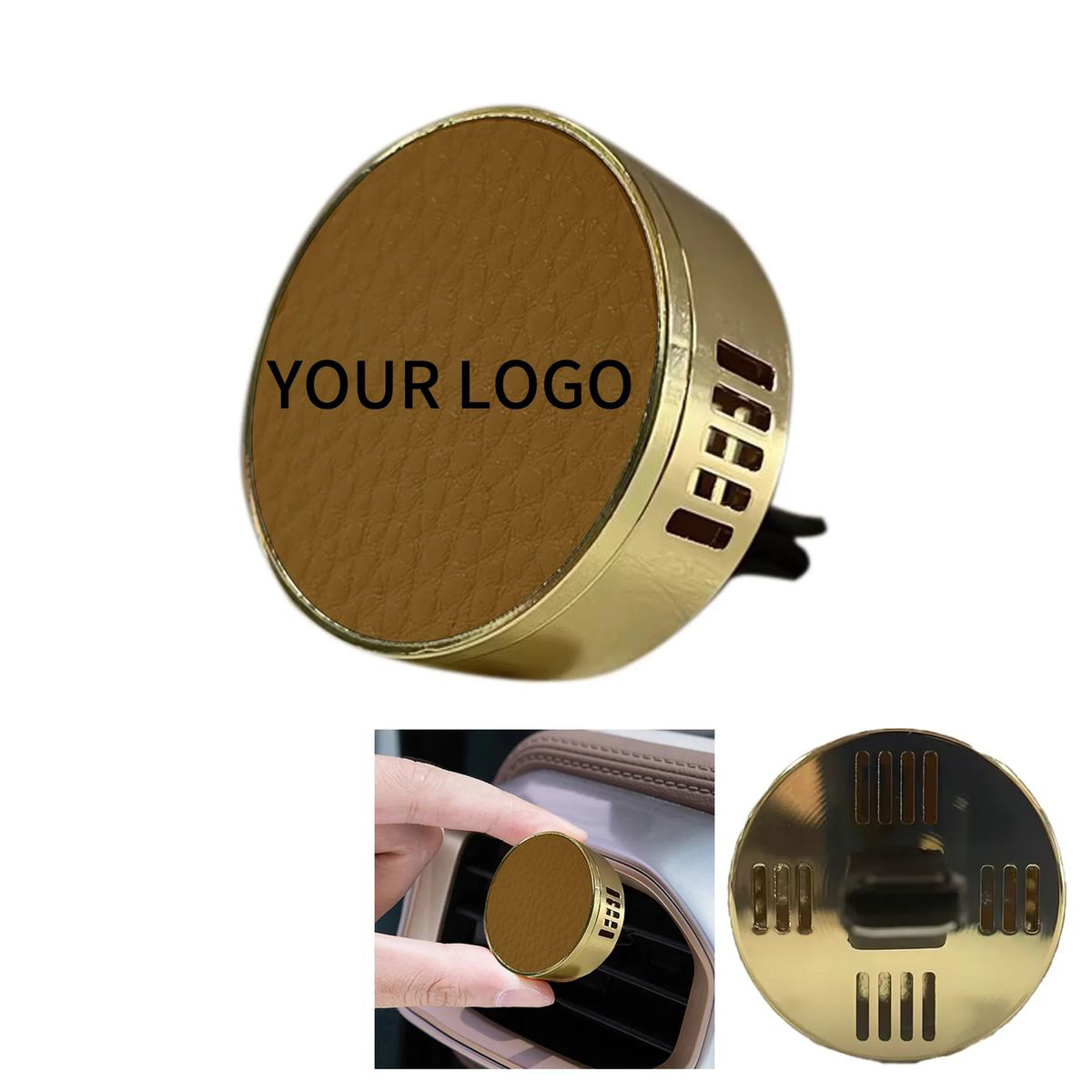 Round Car Vent Aromatherapy Clip 2